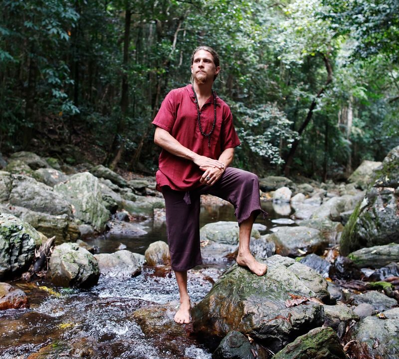 Hemp Short Sleeve Button Tee