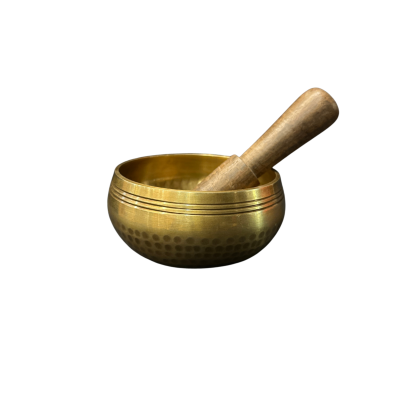 Tibetan Singing Bowl Set – Bronze Meditation Sound Bowl (Hand Hammered in Nepal)
