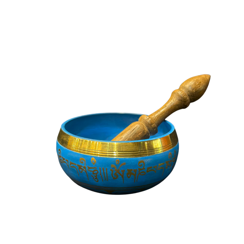 Tibetan Singing Bowl – Royal Blue Meditation Bowl