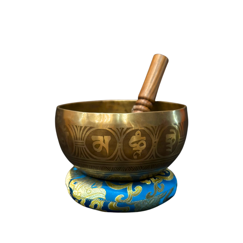 Tibetan Singing Bowl Set – Buddha Eyes Design