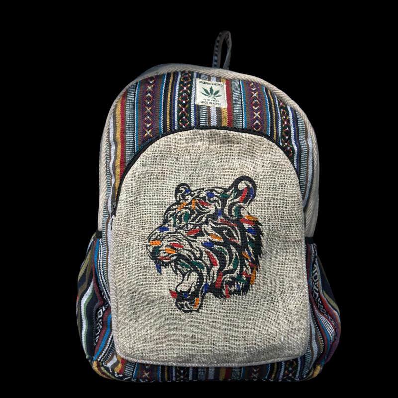 Himalayan Craft Tiger Hemp Backpack