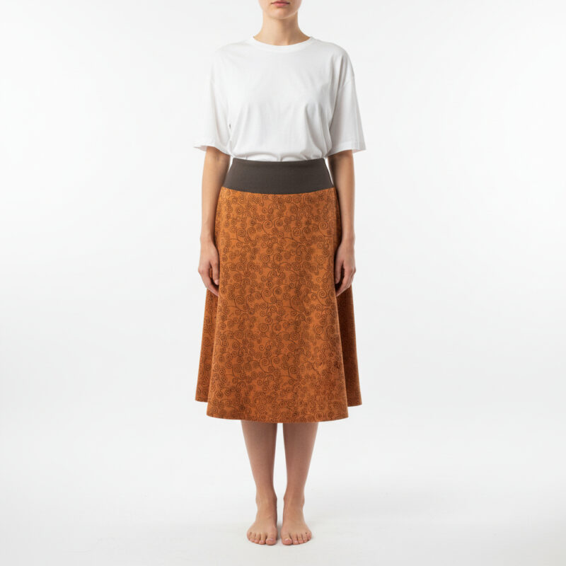 Brown Summer Skirt
