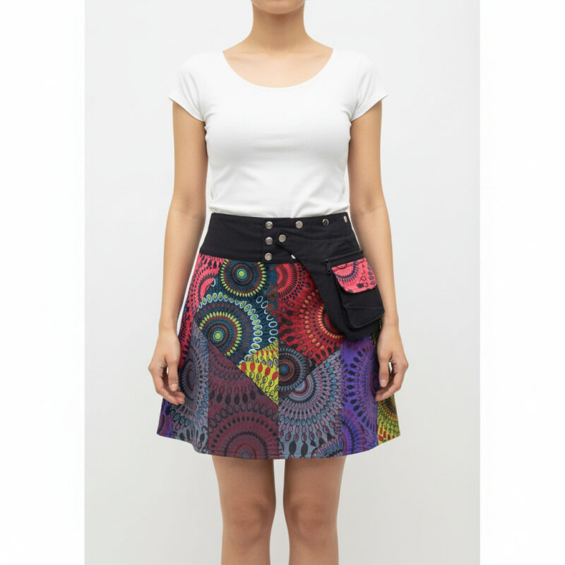 Himalayan Wrap Cotton Skirt