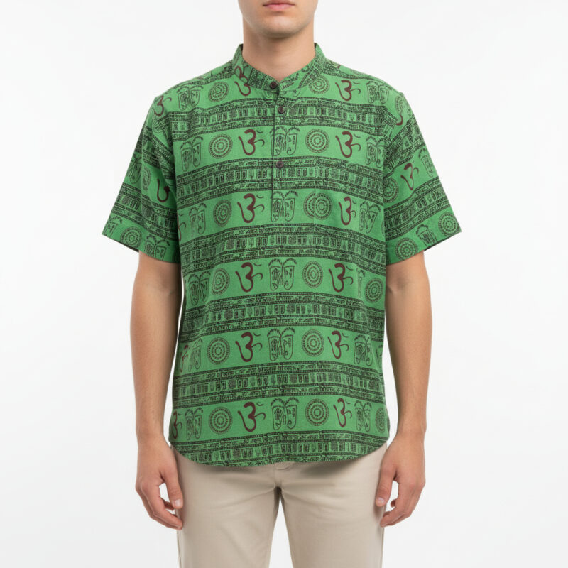 Om Print T-Shirt
